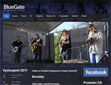 Tablet Screenshot of bluegate.cz
